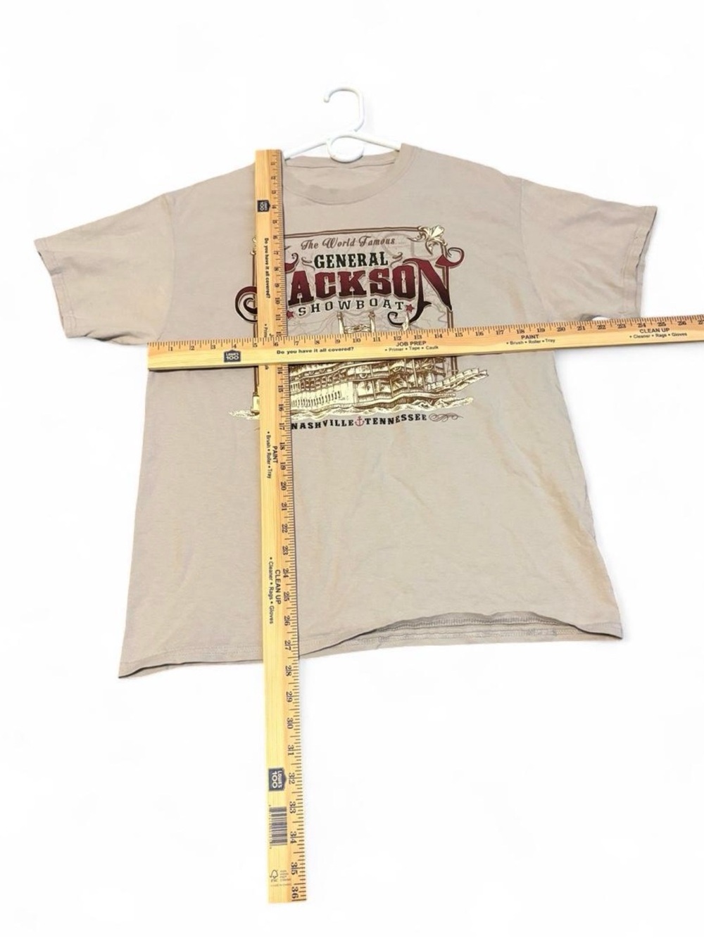 General Jackson Showboat Nashville TN Graphic Tee Gray - Picture 4 of 4